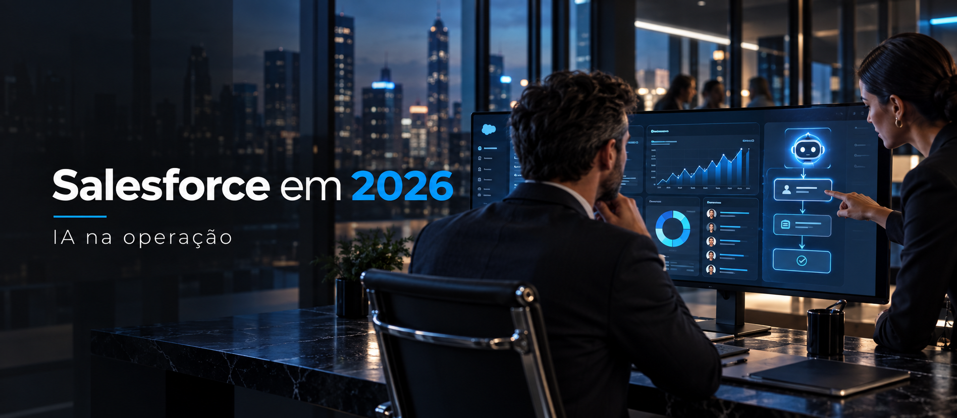 Salesforce em 2026: Agentforce, IA e a transformação da operação comercial B2B